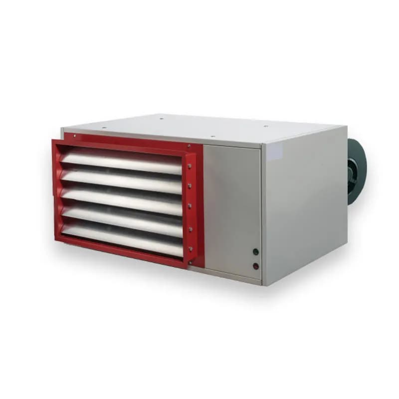 Hallenheizung mit Warmluftgebläse installieren